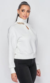 Best of Chin White Sweater